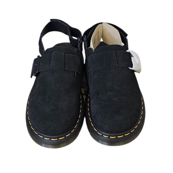 Dr Martens Womens Jorge ll, Slingback Mules, Clogs, Suede, Black, Size 7 - Picture 9 of 9